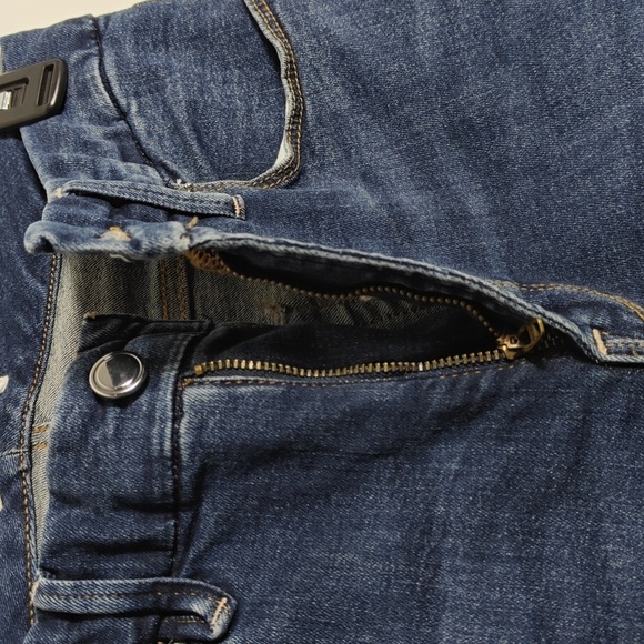 GOOD AMERICAN Good Legs Skinny Jeans Ankle Cut Off Jeans Size 4/ 27 - Picture 9 of 16